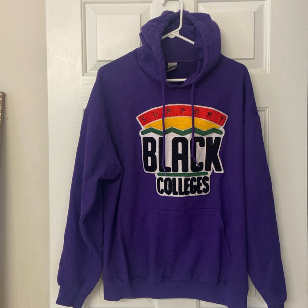 Purple sweatshirt